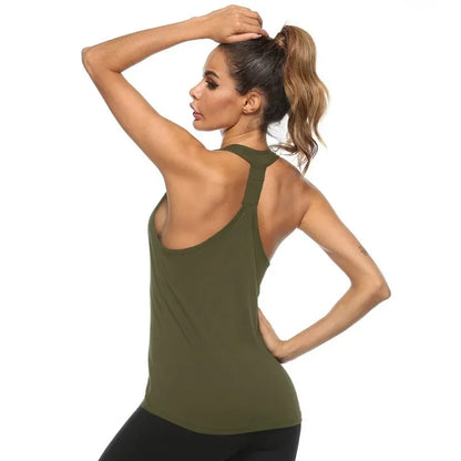 STOUREG Beauty Back Yoga Tank | Women’s Quick Dry Gym Top