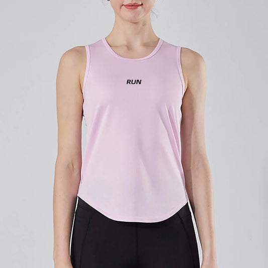 Women Athletic Running Vest Quick Dry Gym Fitness Sleeveless Tank Top