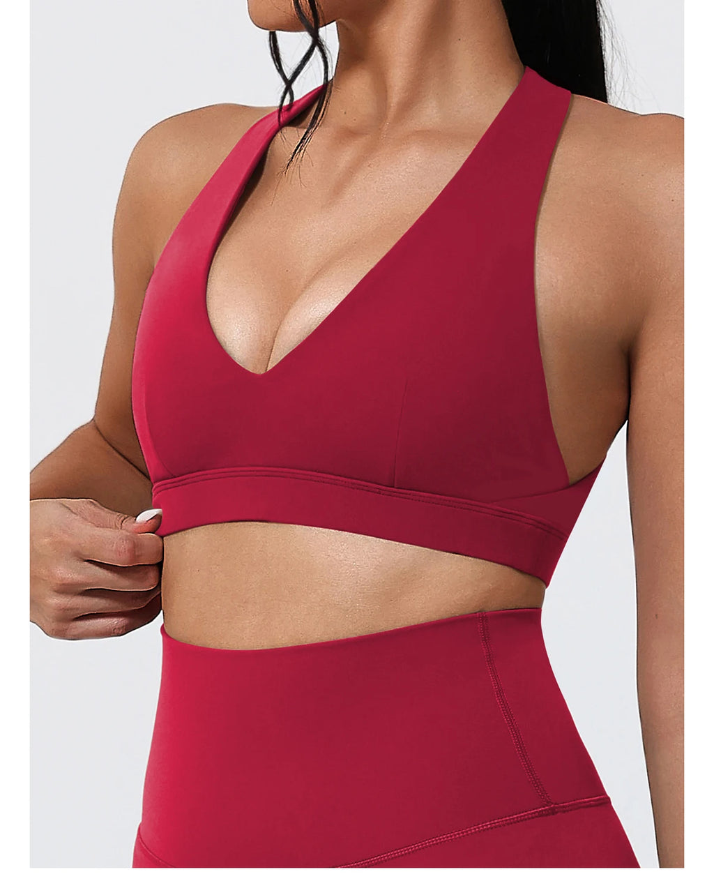 Hearuisavy Yoga Sports Bra | Women’s Breathable Gym Fitness Top