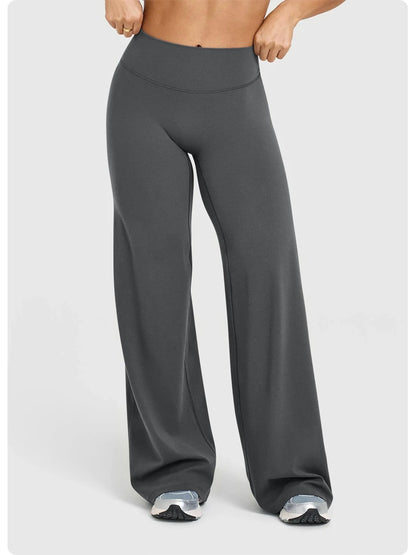 Sculpt & Flow Leggings - Tummy Control Wide Leg