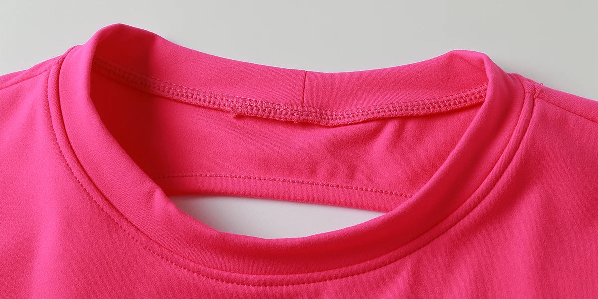 Ladies Sports Top | Backless Yoga Crop Activewear