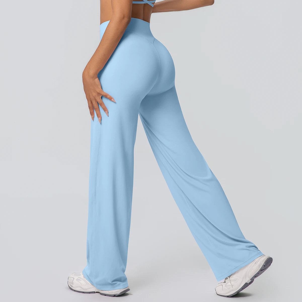 Sculpt & Flow Leggings - Quick Dry Wide Leg