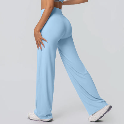 Sculpt & Flow Leggings - Quick Dry Wide Leg