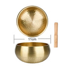 Tibetan Brass Singing Bowl | Handmade Meditation Sound Healing