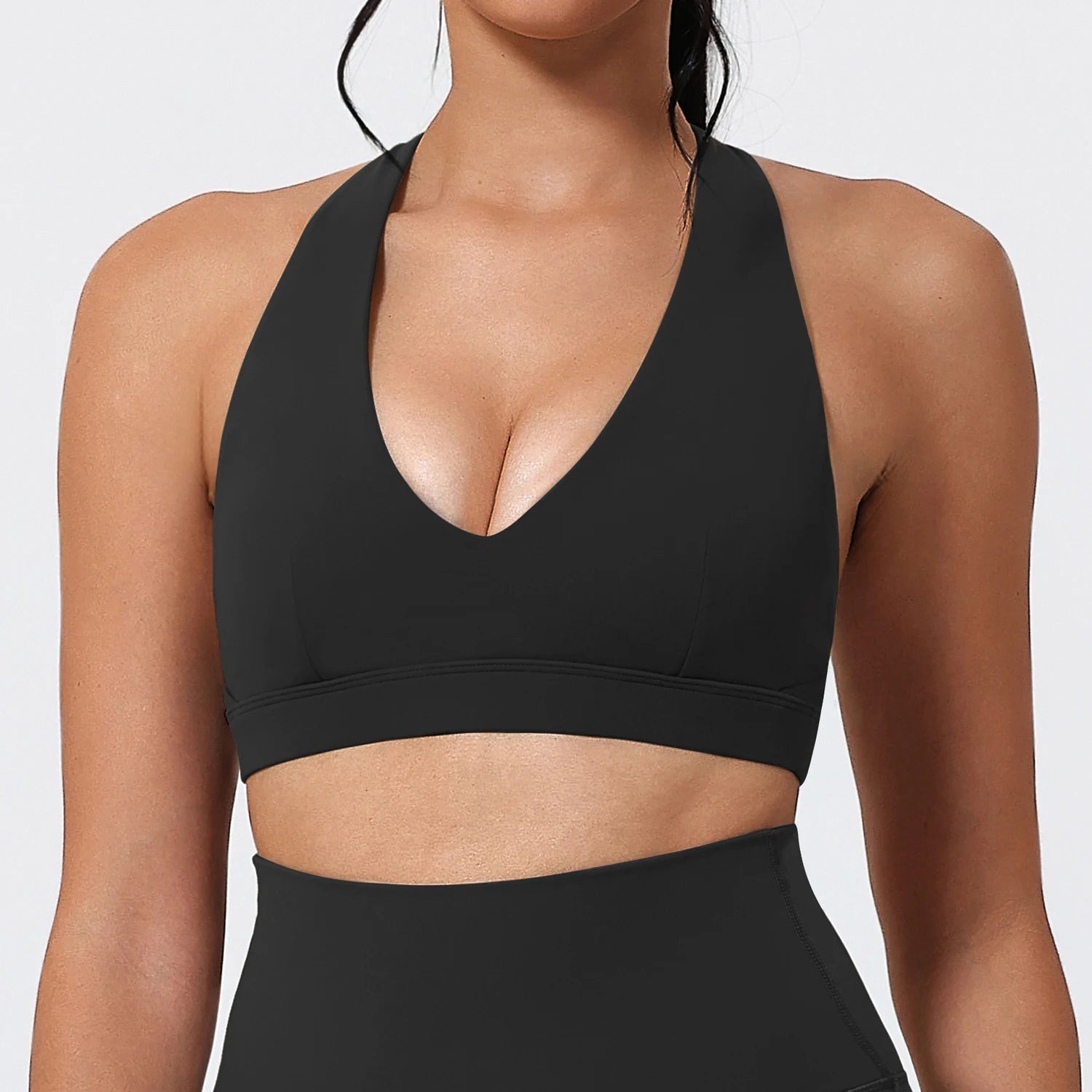 Hearuisavy Yoga Sports Bra | Women’s Breathable Gym Fitness Top