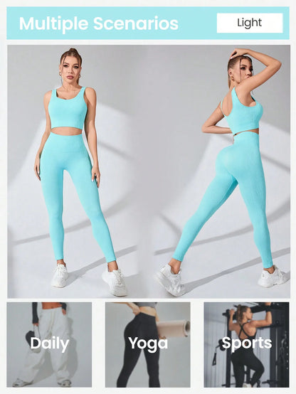 Curve & Flow Set - Cross Strap Tummy Control