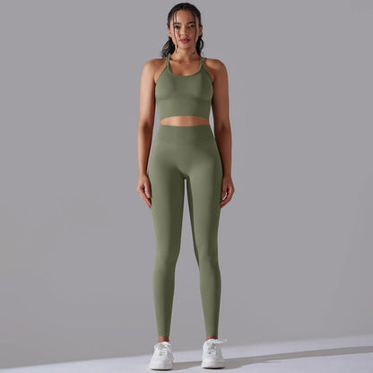 Curve & Flow Set - Brushed Fabric Moisture-Wicking