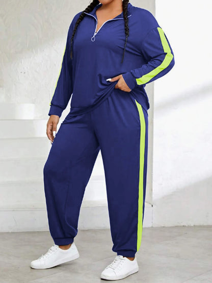 Full Form™ Side Stripe Half-Zip Set