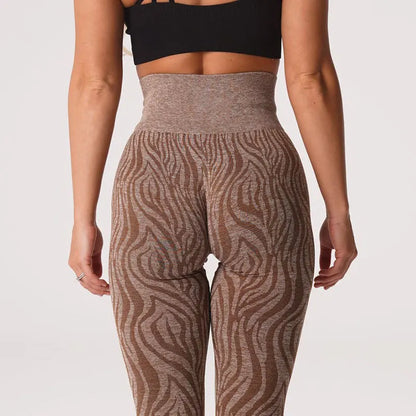 Sculpt & Flow - Performance Zebra Print