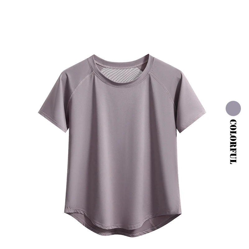 Women’s Yoga Top | Quick Dry Breathable Gym T-Shirt
