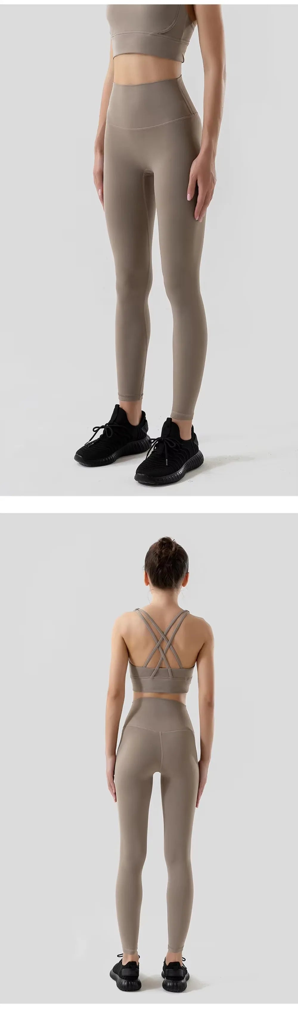 2 Piece Yoga Set | High Waist Booty Lift Gym Outfit