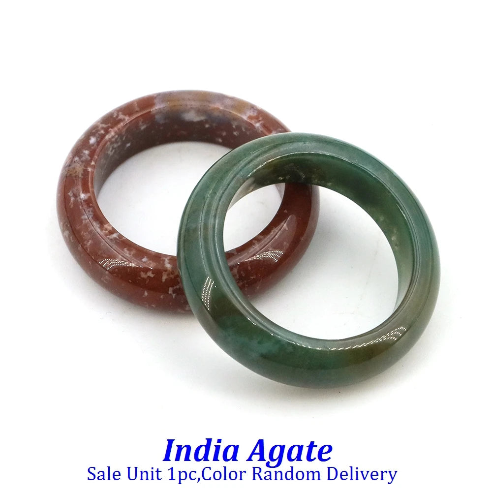 Crystal Rings – Natural Stone Reiki Healing Gem  Fashion Bridal Wedding Women Love Rings | Jewelry Accessories & Valentine’s Day Gift