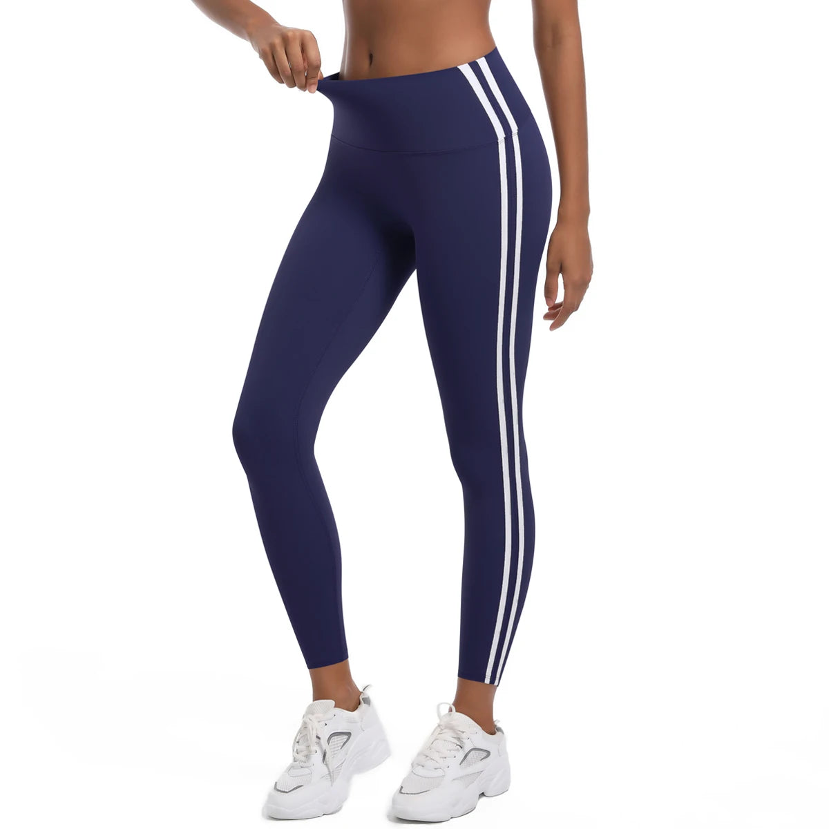 Second Skin Leggings - Athletic Striped