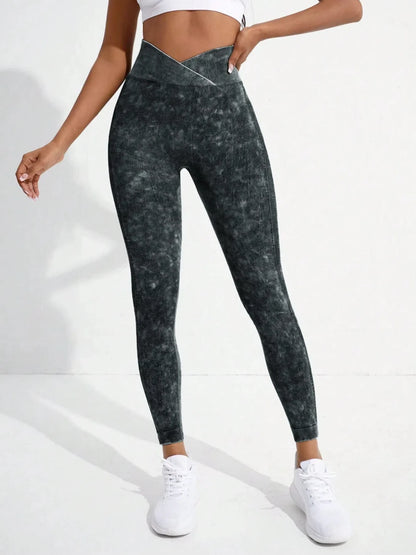 Sculpt & Flow Leggings - Crossover Waist