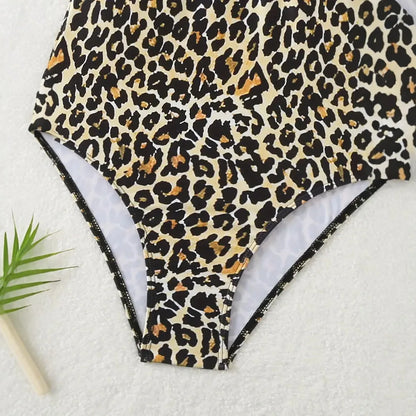 Heatwave Curve - Strappy Backless Leopard