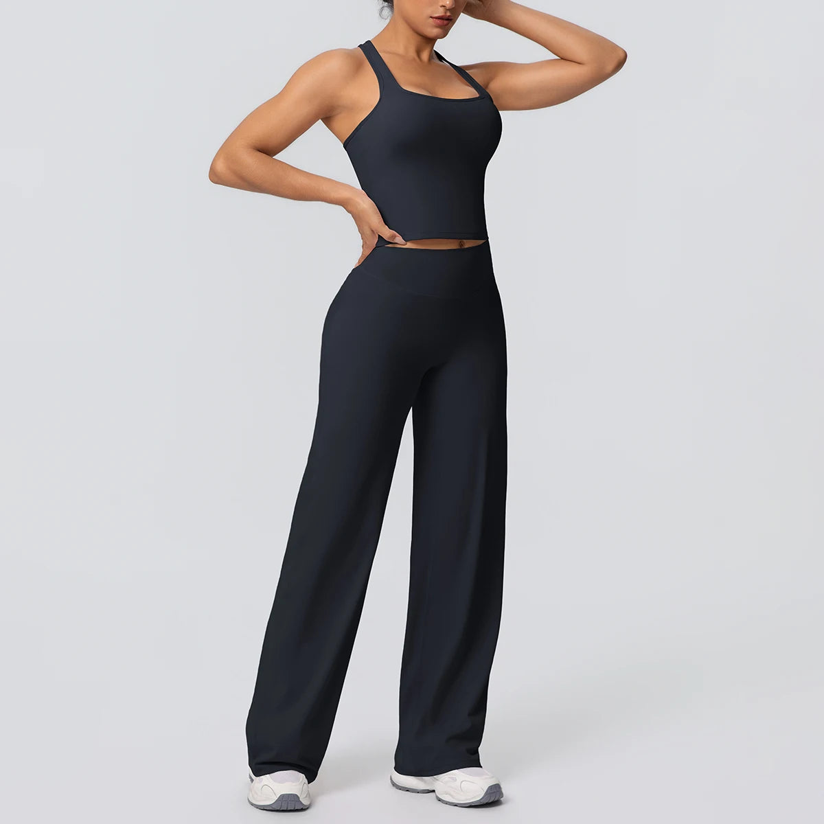 Aura Flow Set - Stretch Wide Leg Comfort