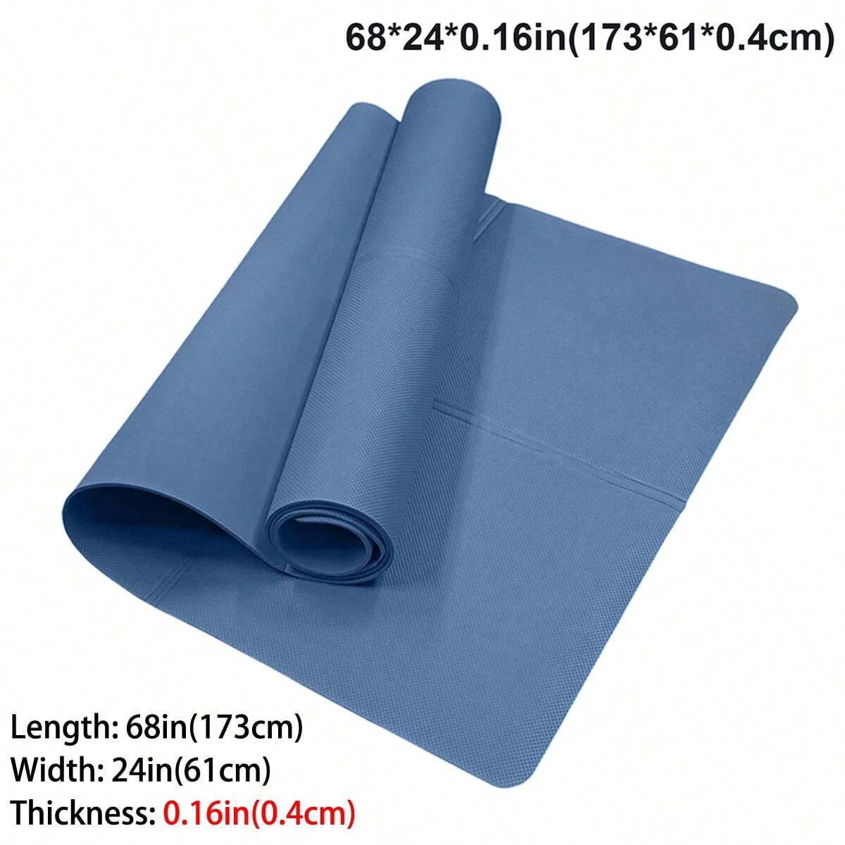 Foldable Yoga Mat | Eco Friendly EVA Travel Fitness Mat 3–6mm