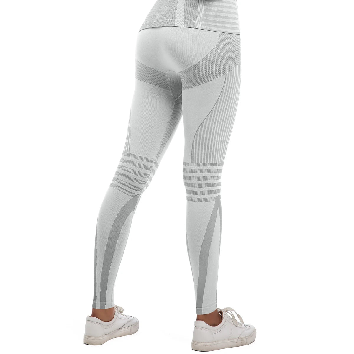 Contour Fit Leggings - Shaping Seamless Green