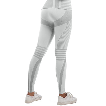 Contour Fit Leggings - Shaping Seamless Green