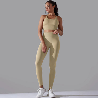 Curve & Flow Set - Brushed Fabric Moisture-Wicking