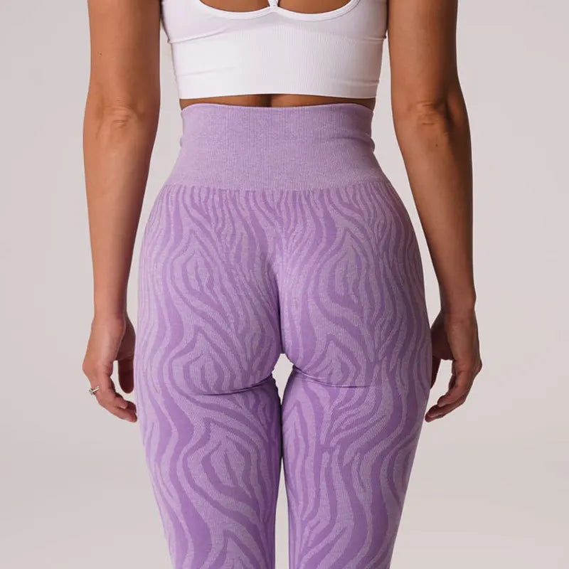 Sculpt & Flow - Performance Zebra Print