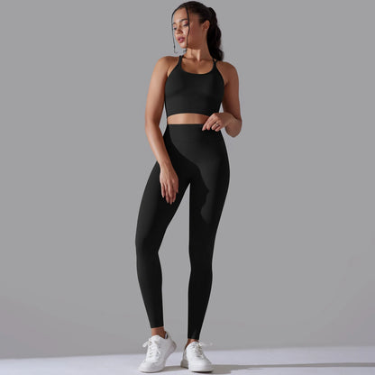 Curve & Flow Set - Brushed Fabric Moisture-Wicking