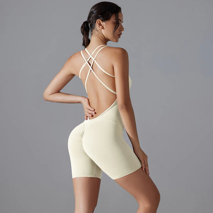 Curve & Flow Set - Butt Lift One Piece Jumpsuit