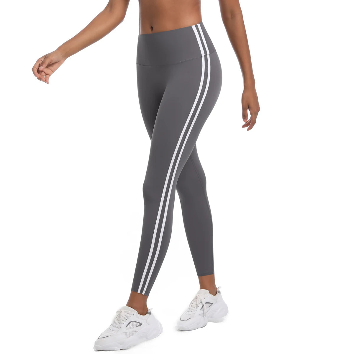 Second Skin Leggings - Athletic Striped