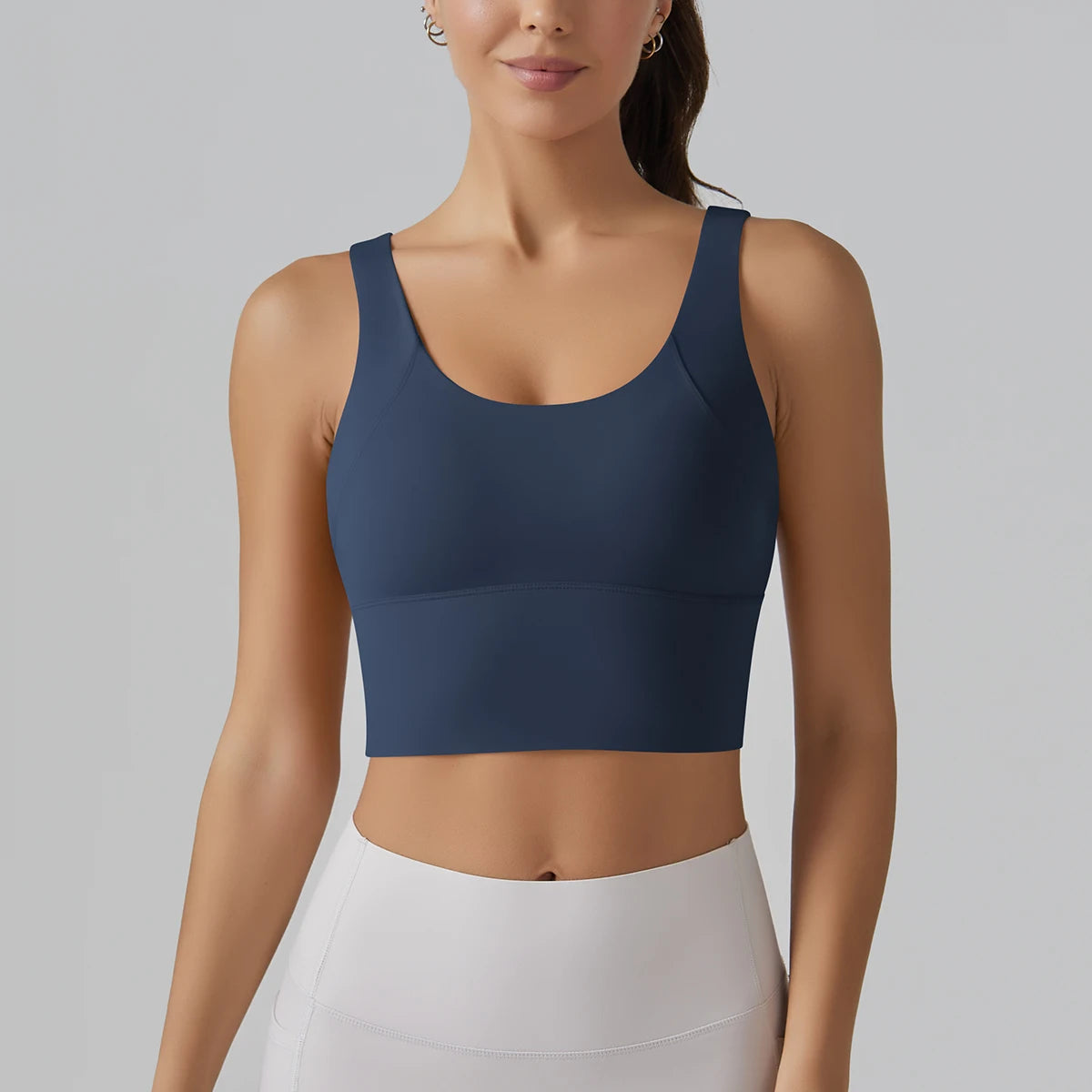 Women Athletic Sports Bra Shockproof Yoga Gym Running Workout Top