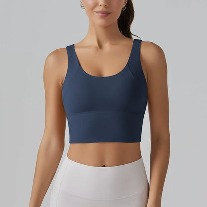 Women Athletic Sports Bra Shockproof Yoga Gym Running Workout Top