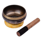 Tibetan Singing Bowl Set 5 Inch | Handmade Meditation Sound Bowl