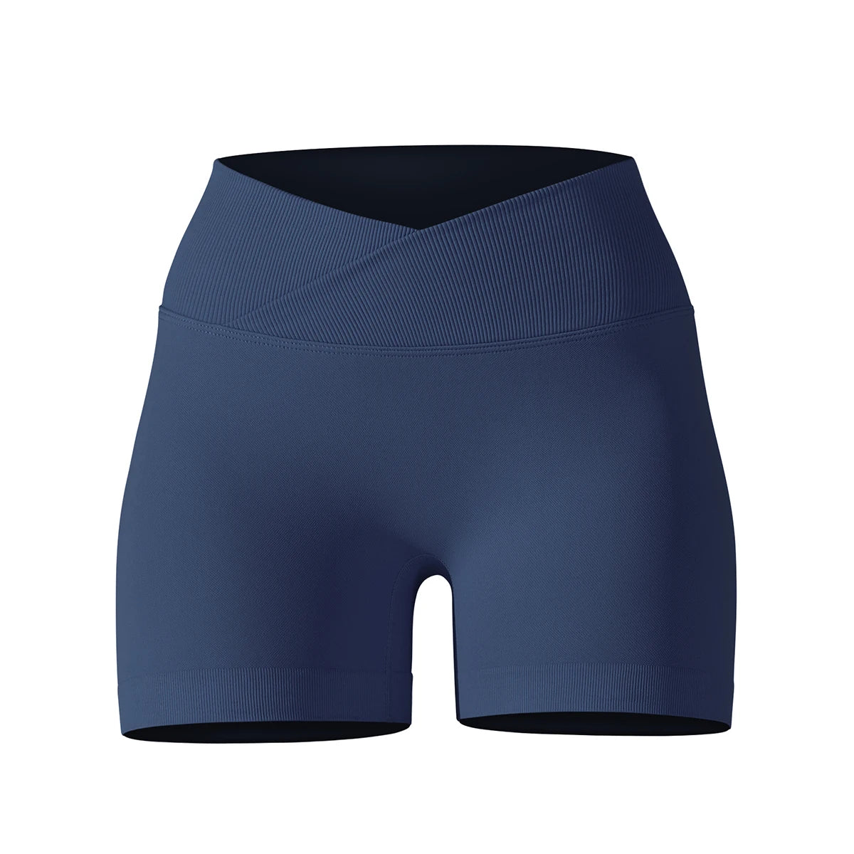 Womens High Waist Gym Running Shorts Seamless Scrunch Butt Fitness Workout
