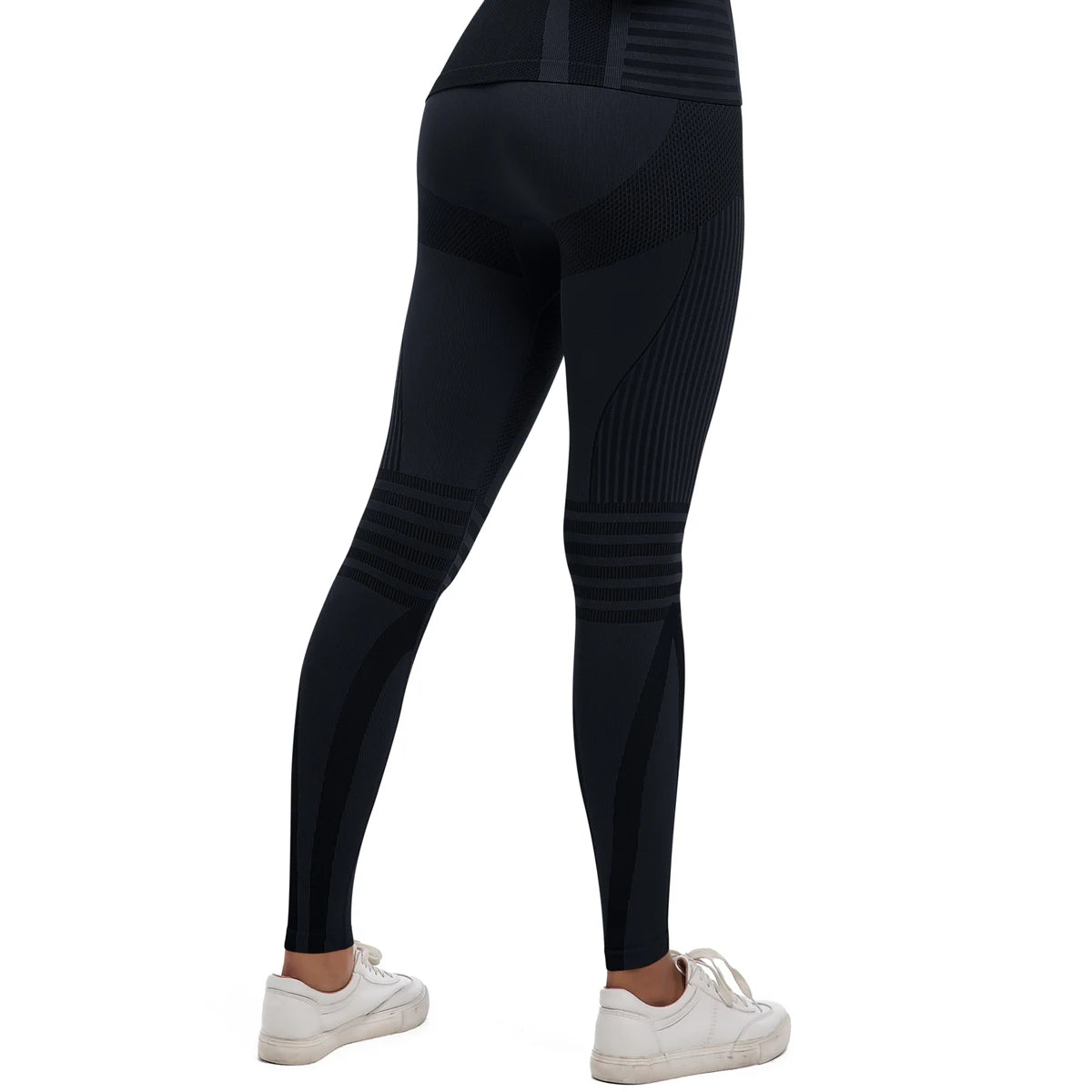 Contour Fit Leggings - Shaping Seamless Green