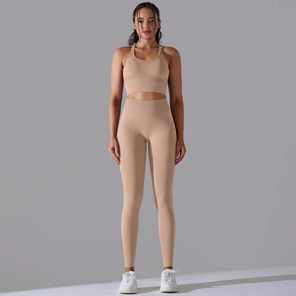 Curve & Flow Set - Brushed Fabric Moisture-Wicking