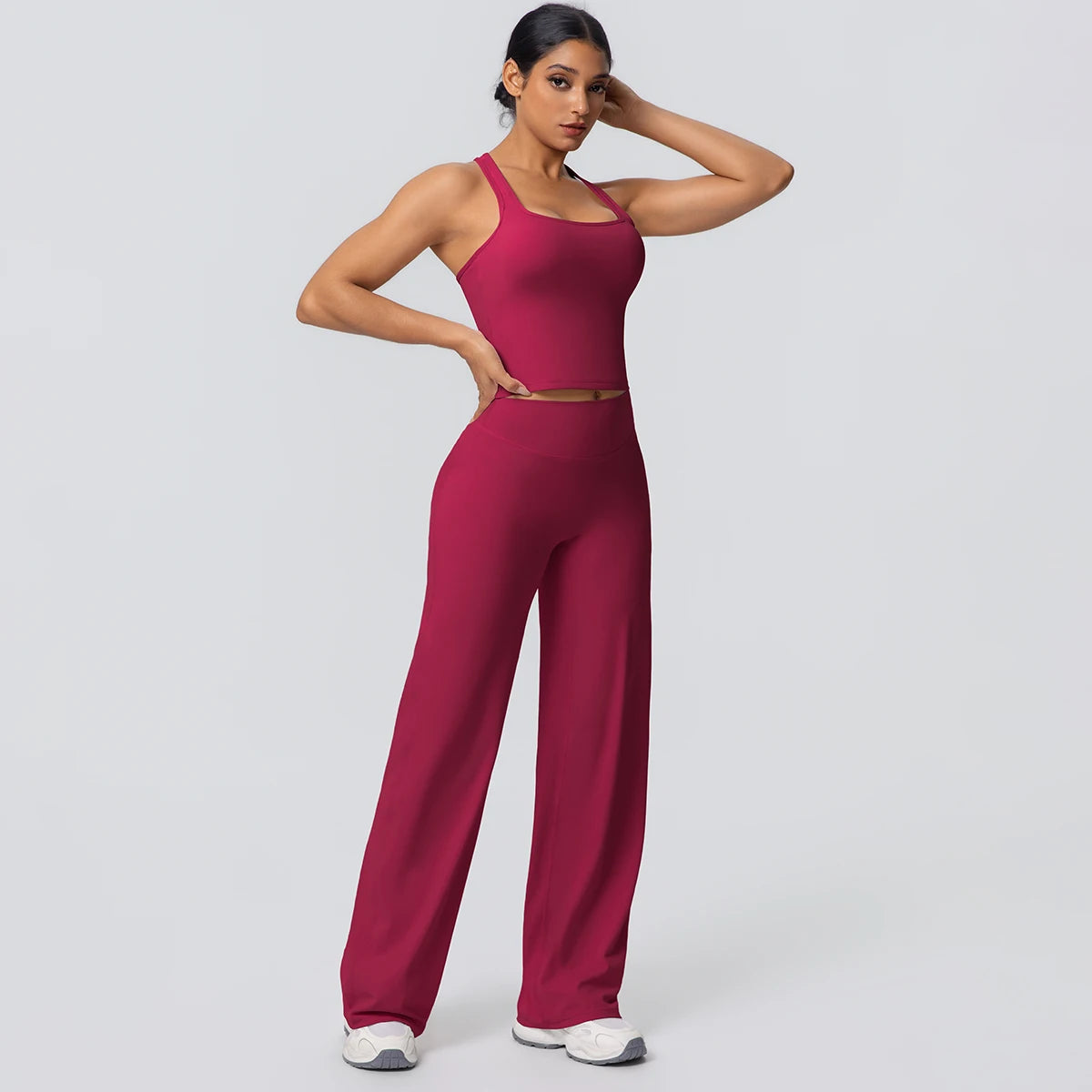 Aura Flow Set - Stretch Wide Leg Comfort