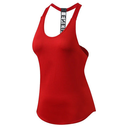 2026 Women’s Backless Gym Top | Sleeveless Quick Dry Yoga Crop