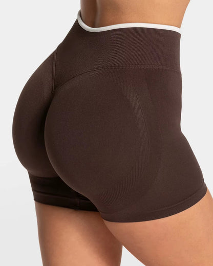 Fierce Ember™ Contour High-Waist Gym Shorts