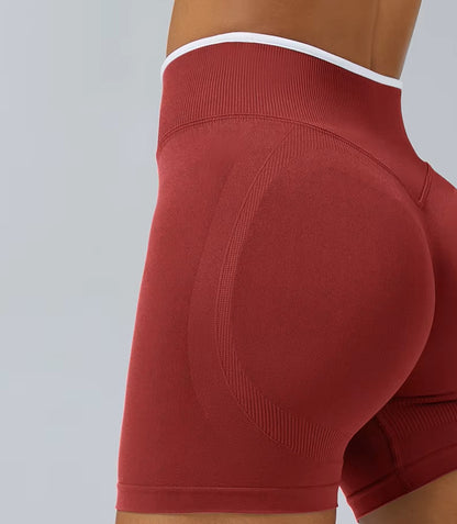 Fierce Ember™ Contour High-Waist Gym Shorts