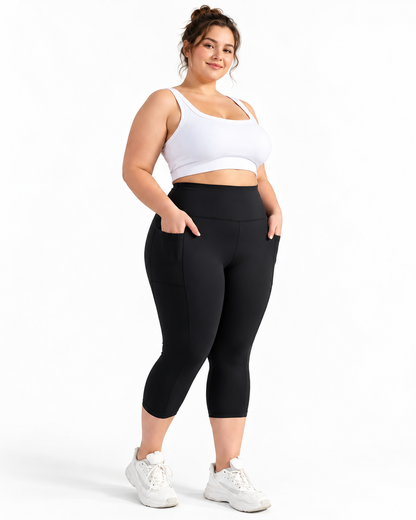 Full Form™ Move Easy Pocket Capri Leggings