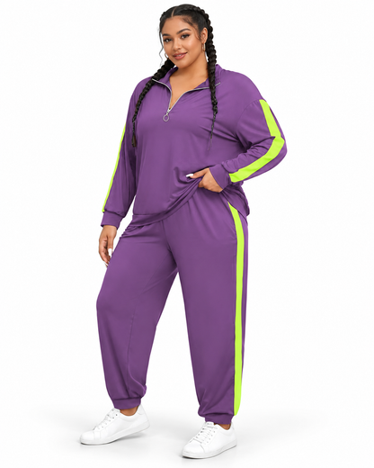 Full Form™ Side Stripe Half-Zip Set