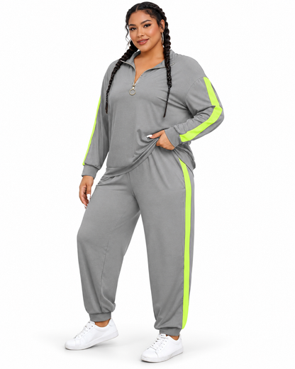 Full Form™ Side Stripe Half-Zip Set