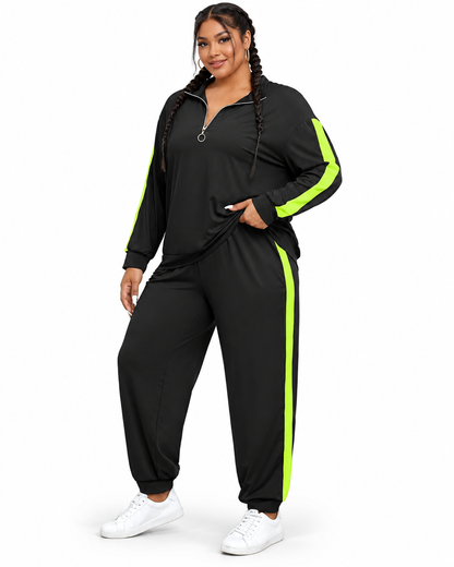 Full Form™ Side Stripe Half-Zip Set