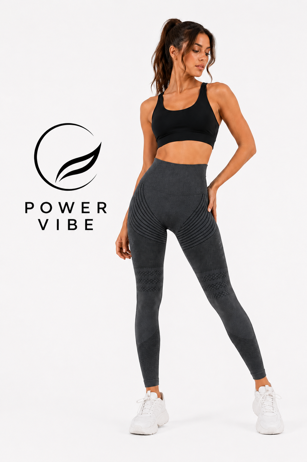 Power Vibe - High Waisted Compression Leggings