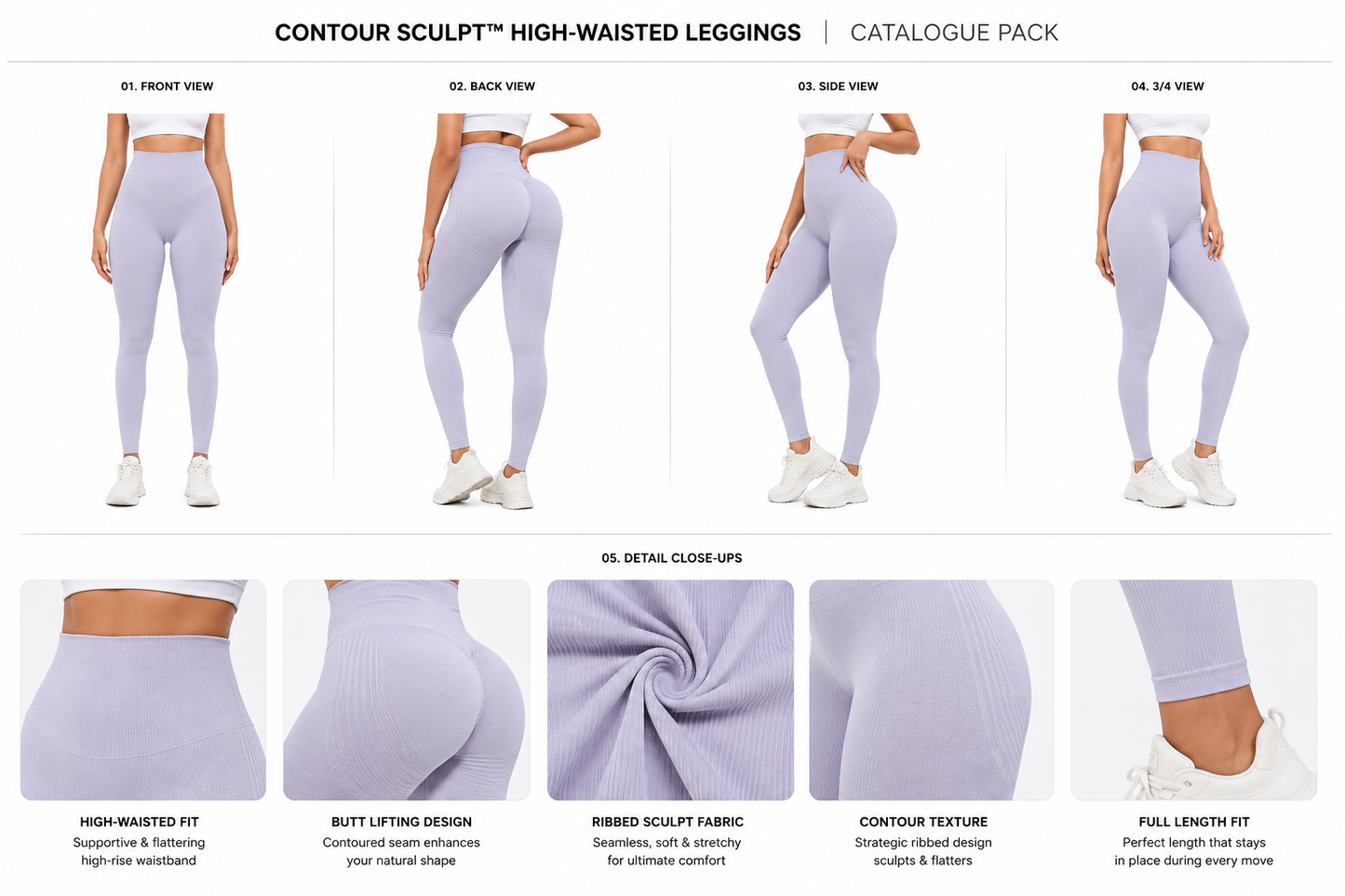 Power Vibe - High Waisted Compression Leggings