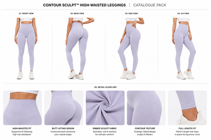 Power Vibe - High Waisted Compression Leggings