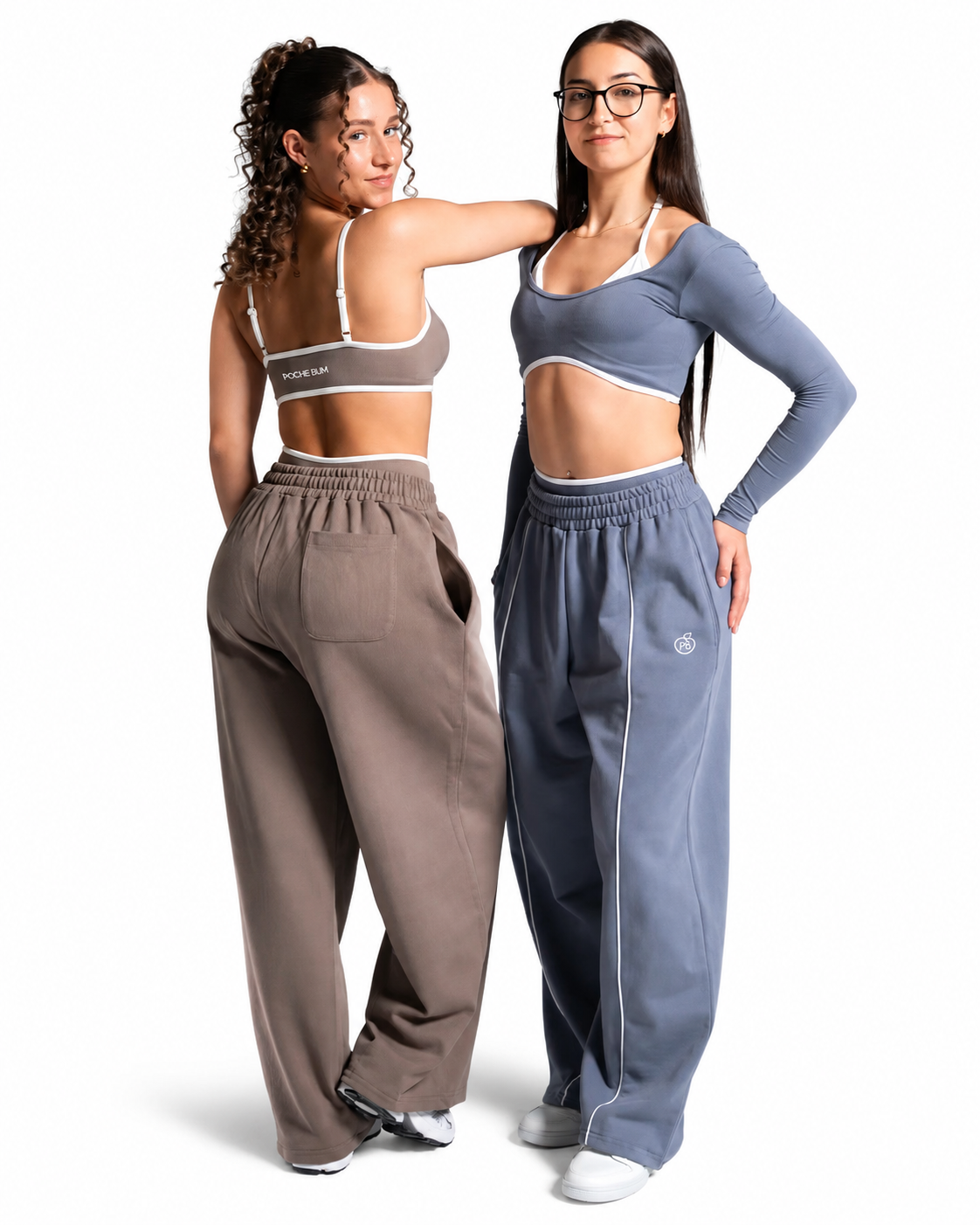 Studio & Street™ Wide-Leg Track Trousers